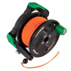 Dévidoir LIFELINE ASCEND APEKS 120m -Plongée Soldes Boutique ascend 120 vert 2