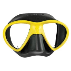 Masque X-FREE MARES Color -Plongée Soldes Boutique masque x free jaune 1 1
