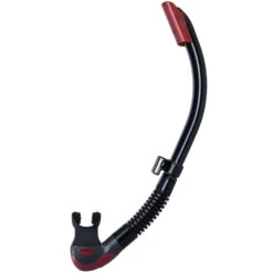 Tuba PLATINA 2 HYPERDRY TUSA -Plongée Soldes Boutique platina2 noir rouge 2