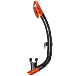 Tuba SPECTRA DRY SCUBAPRO -Plongée Soldes Boutique tuba spectra dry noir orange 1
