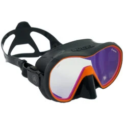 Masque VX1 APEKS AMBERT UV CUT -Plongée Soldes Boutique vx1 amber uv cut gris orang 2
